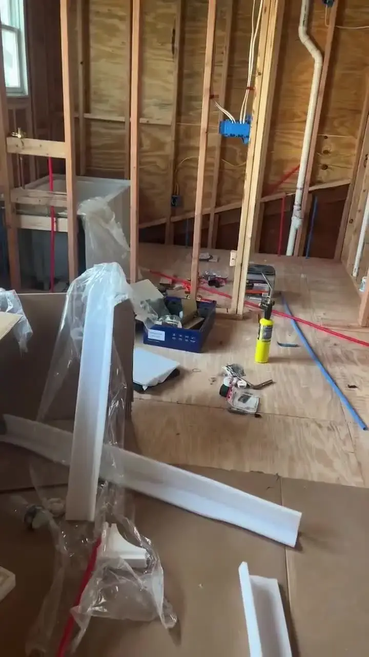 Addition subfloor and framing progress video